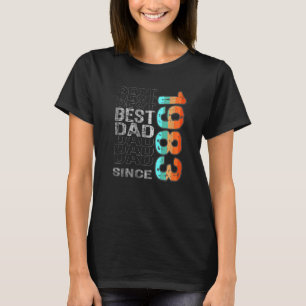 Bästa Pappa sedan 1983 för världens bästa Pappa T Shirt