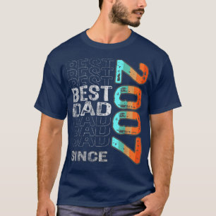 Bästa Pappa sedan 2007 för världens bästa pappa T Shirt
