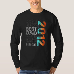 Bästa Pappa sedan 2012 för världens bästa Pappa T Shirt