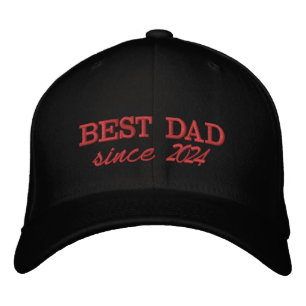 Bästa Pappa sedan Anpassningsbar Modern Far-dagen Broderad Keps