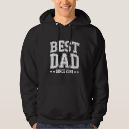 Bästa pappa sedan Fars dag 2021 Hoodie