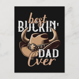 Bästa pappa som någonsin Fars dag-gåva Helg Vykort