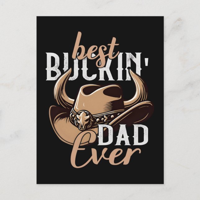 Bästa pappa som någonsin Fars dag-gåva Helg Vykort (Framsida)