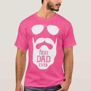 Bästa pappa t för skäggigt manar på manar-dagen shirt