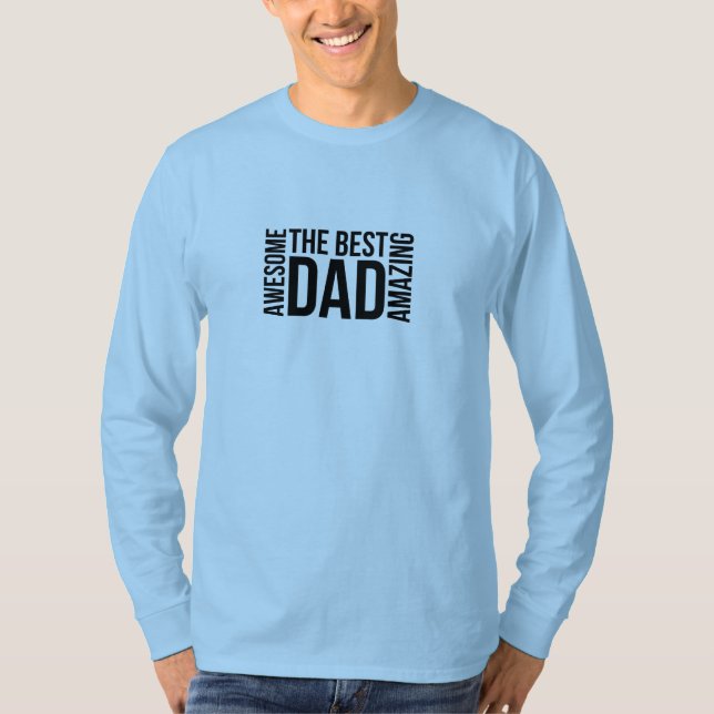 Bästa Pappa T Shirt (Framsida)