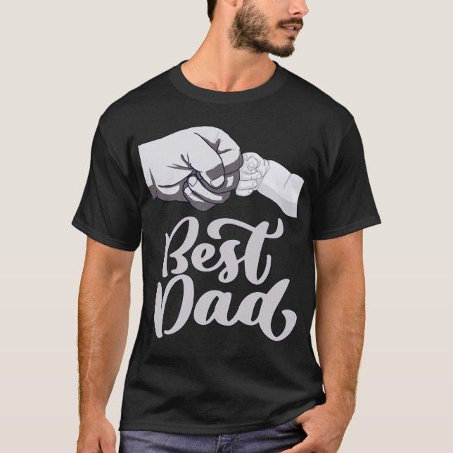 Bästa pappa T-shirt (Framsida)