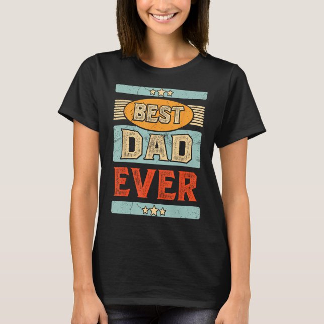 Bästa Pappa T Shirt (Framsida)