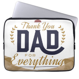 Bästa pappa – tack design laptop fodral