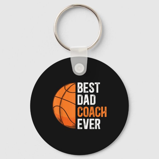Bästa Pappa-träning, Pappa-basketspelare Nyckelring (Framsida)