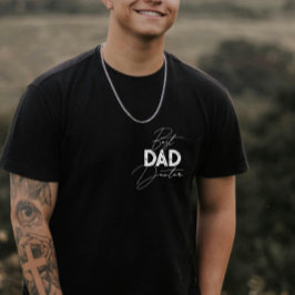 Bästa Pappa-Trendiget, Personlig Namn Fars dag T Shirt