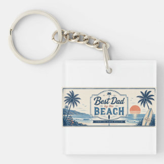Bästa pappa vid stranden Fars dag