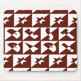 Bästa Pappa-Vild i rött Musmatta