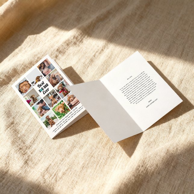 Bästa Pappan | 11 Fotosammanställning Fars dag Kort (Skapare uppladdad)