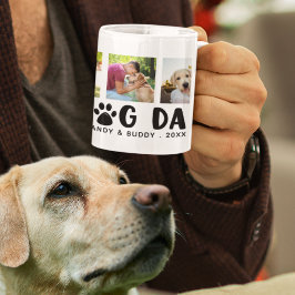 BÄSTA PAPPAN FÖR HUNDEN NÅGONSIN Personlig fotokol Kaffemugg