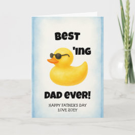 Bästa pappan någonsin | Fars dag Kort