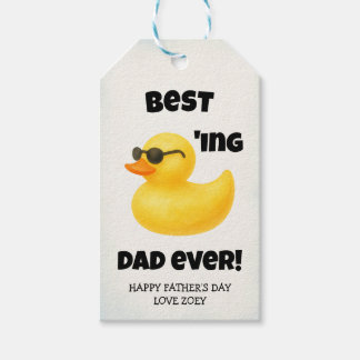 Bästa pappan någonsin | Fars dag Presentetikett