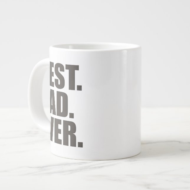Bästa Pappan någonsin Jumbo Mugg (Framsida vänster)