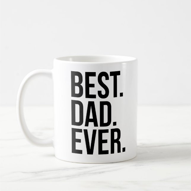 Bästa Pappan någonsin Kaffemugg (Vänster)