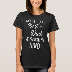 Bästa Pappor-erbjudandet befordrades till Nino-spa T Shirt