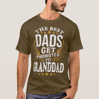 Bästa Papporna befordras till GRANDDAD T Shirt