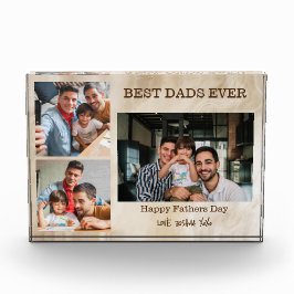 Bästa Papporna någonsin, 3 Photo Fars dag Gift