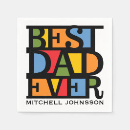 BÄSTA pappra servetter PAPPA anpassningsbar