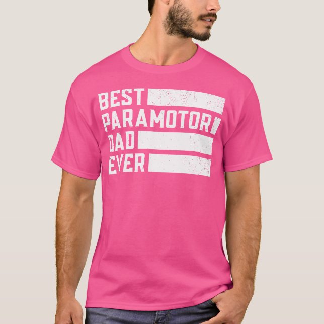 Bästa paraglifieringen av Paraglisreglaget Pappa F T Shirt (Framsida)