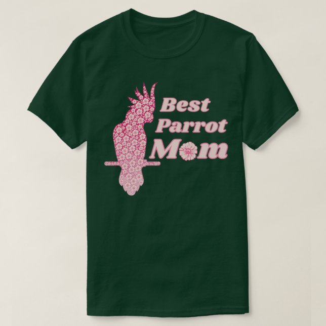 Bästa parrot mamma-ridsystergåva 1 t shirt (Design framsida)