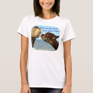 Bästa passande för Alpacakyssdamer Tee Shirt