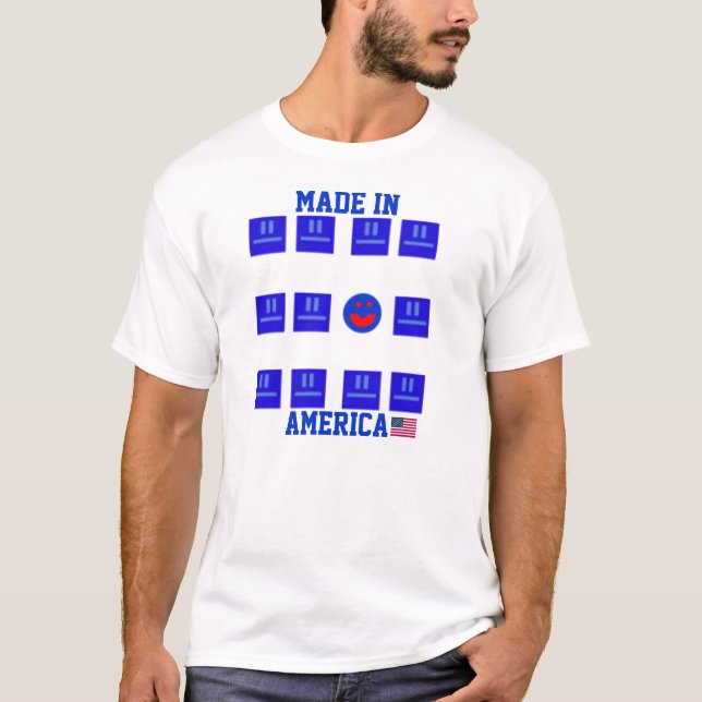 BÄSTA PATRIOTISKA - TSHIRTS - GJORDA I AMERIKA - F (Framsida)