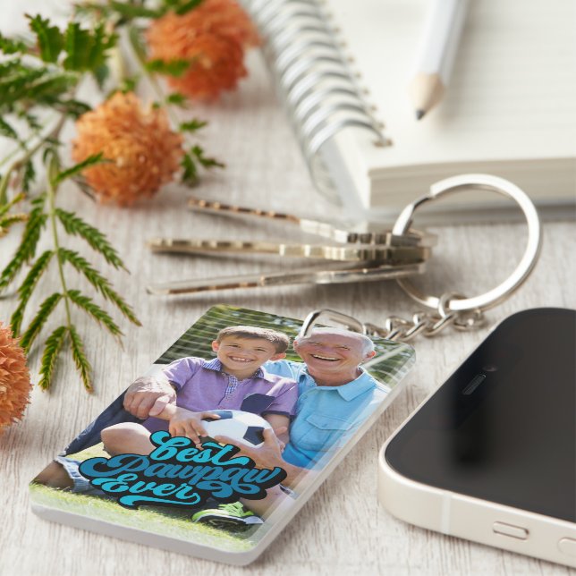 Bästa Pawpaw någonsin | Grandpa Photo (Högra Framsidan)