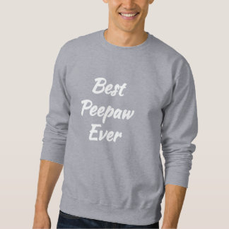 Bästa Peepaw någonsin - Presentidé: Lång Ärmad Tröja