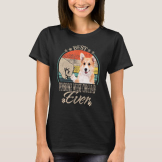 Bästa Pembroke Welsh Corgi Pappa Vintage - Fist Bu T Shirt