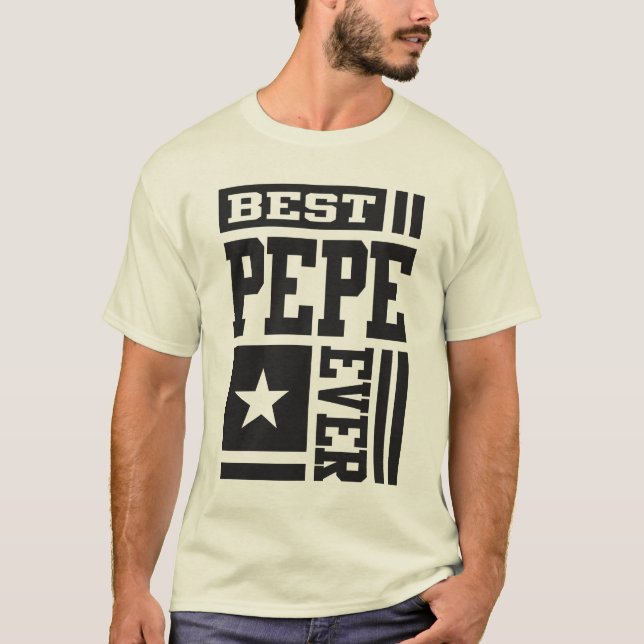Bästa Pepe någonsin T Shirt (Framsida)