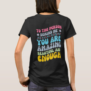 Bästa person bakom mig Kvinnor T-shirt