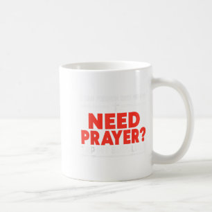 Bästa person bakom mig som behöver bön Kap min sku Kaffemugg