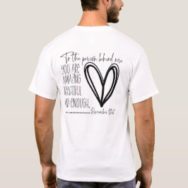 Bästa person bakom mig t shirt