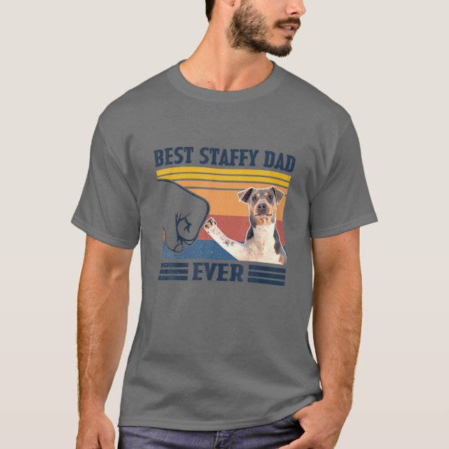 Bästa personalen Pappa hela Fars dag jul T Shirt (Framsida)