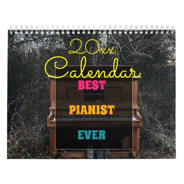 Bästa pianist någonsin 2023-kalender kalender (Omslag)