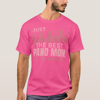 Bästa Piano Mor-vän T Shirt