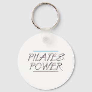 BÄSTA Pilates driver Nyckelring