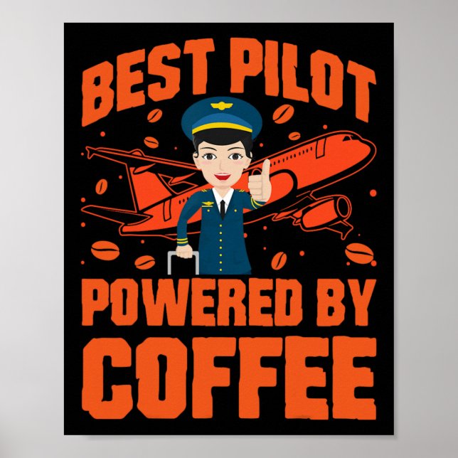 Bästa pilot med kraft poster (Framsidan)