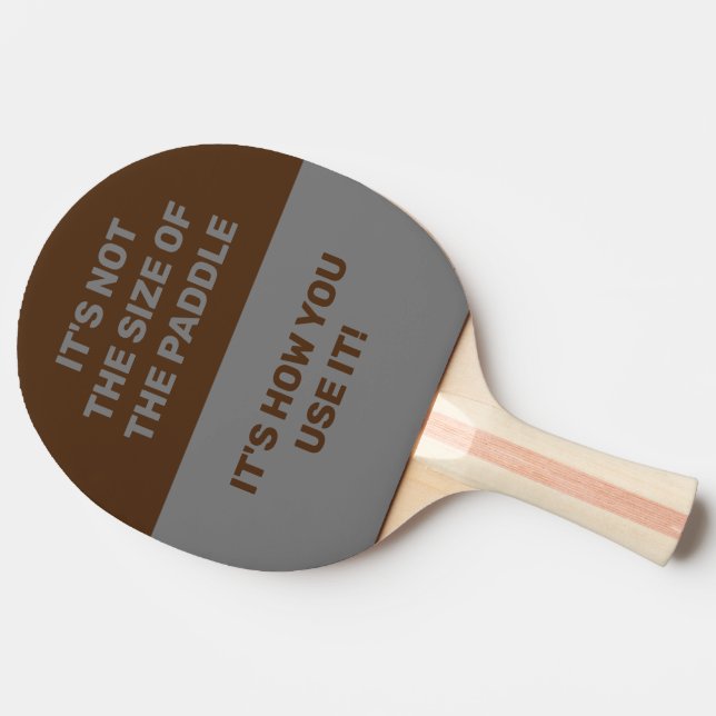 Bästa Ping Pong Paddles med en mjuk svonge Lagrar Pingisracket (Baksidan )