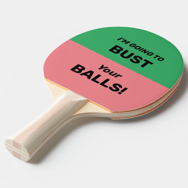 Bästa Ping Pong Paddles med Ergonomic Handle Pingisracket (Ryggvinkel)