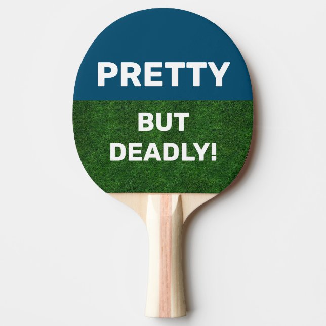 Bästa Ping Pong Paddles med tjockt gummi Pingisracket (Framsidan)