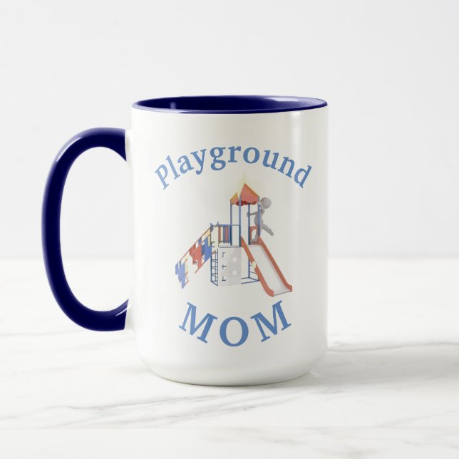 Bästa "Playground MAMMA" nånsin! Mors dag Mugg (Vänster)