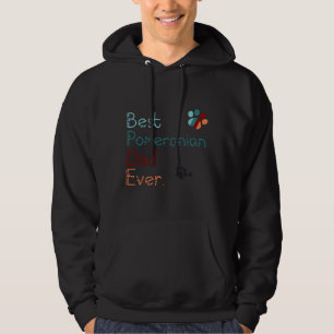 Bästa Pommern Pappa någonsin i Kärlek... Hoodie