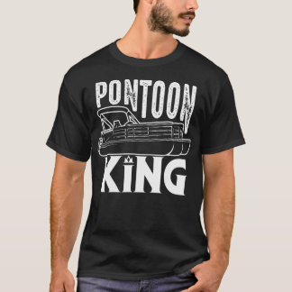 Bästa Pontonkonst För Män Pojkar Pontonbåt Ponton T Shirt