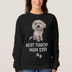 Bästa Poochon Mamma någonsin för Bichon Kor Pudel T Shirt