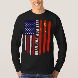 Bästa POP-Flagga någonsin - Famil i amerikanska Fl T Shirt